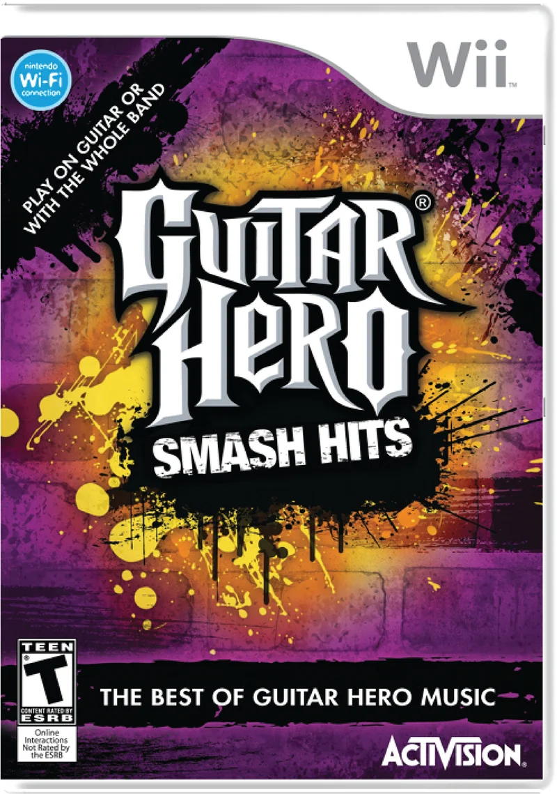 Guitar Hero Smash Hits - Nintendo Wii