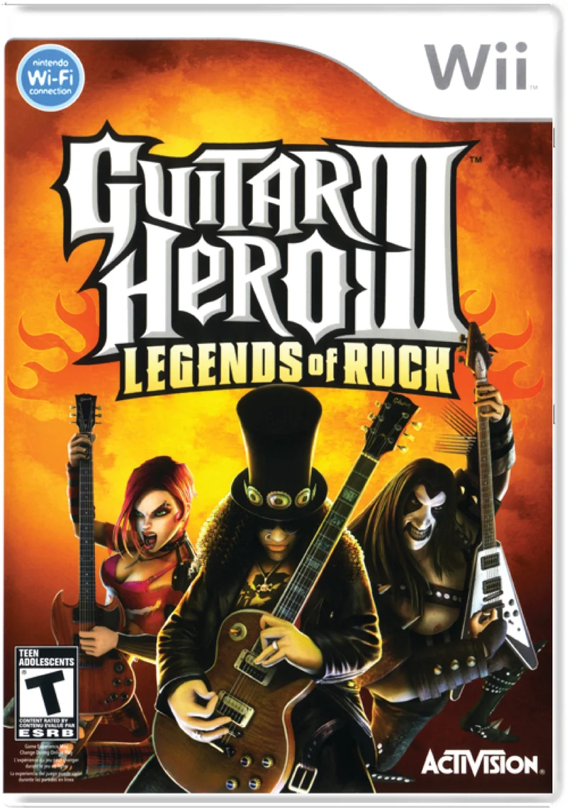Guitar Hero III Legends of Rock - Nintendo Wii
