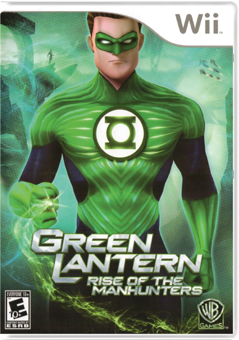 Green Lantern Rise of the Manhunters - Nintendo Wii