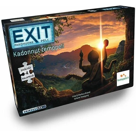 Exit Puzzle Lost Temple - Escape Room Puzzle Game (Finnish)