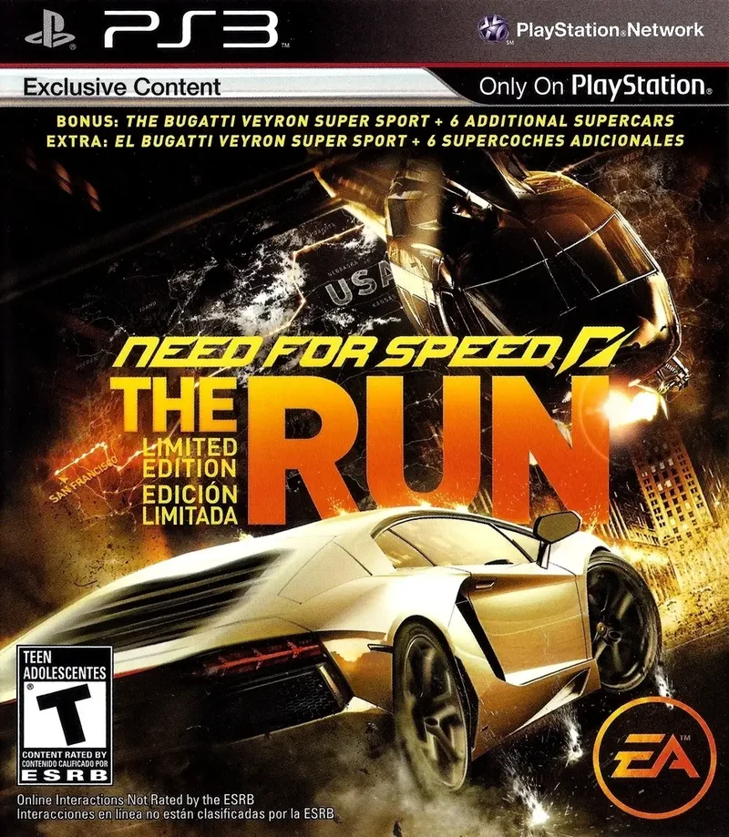 Need For Speed The Run: Limited Edition - Sony PlayStation 3 (PS3)