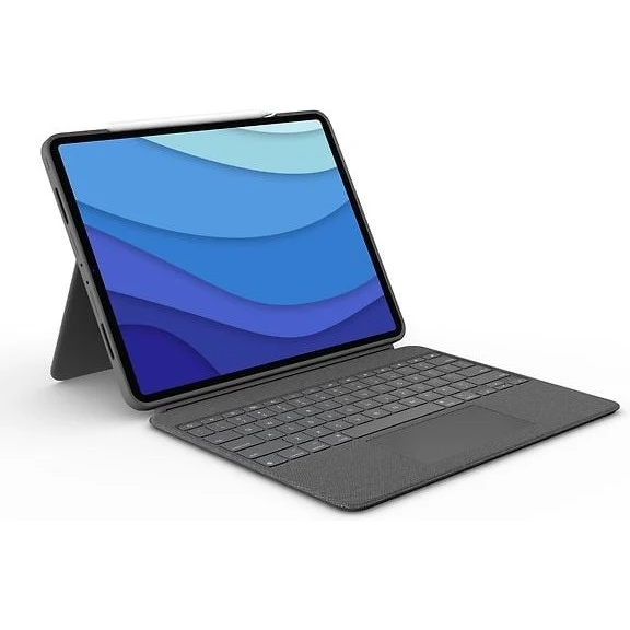 Logitech Combo Touch Keyboard/Protective Case, 12.9" iPad Pro (5th and 6th Generation)
