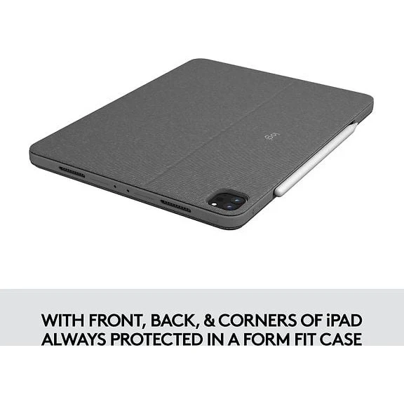 Logitech Combo Touch Keyboard/Protective Case, 12.9" iPad Pro (5th and 6th Generation)