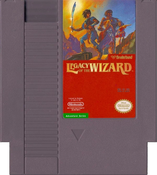 Legacy of the Wizard - (Game Only) (NES)
