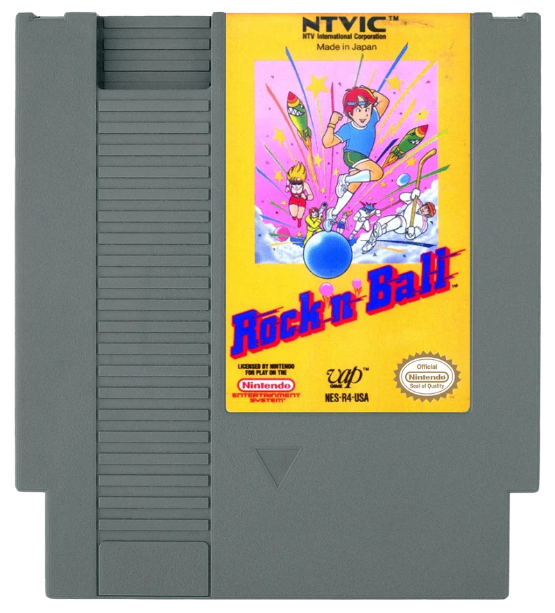 Rock 'n Ball - (Game Only) (NES)
