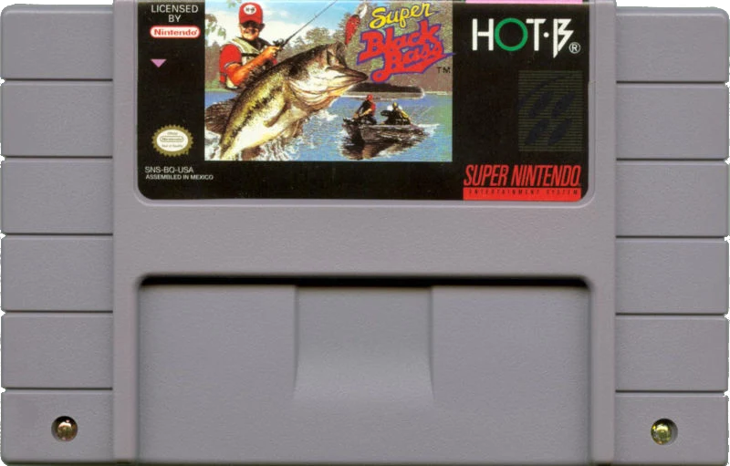Super Black Bass - (Game Only) (Super Nintendo)