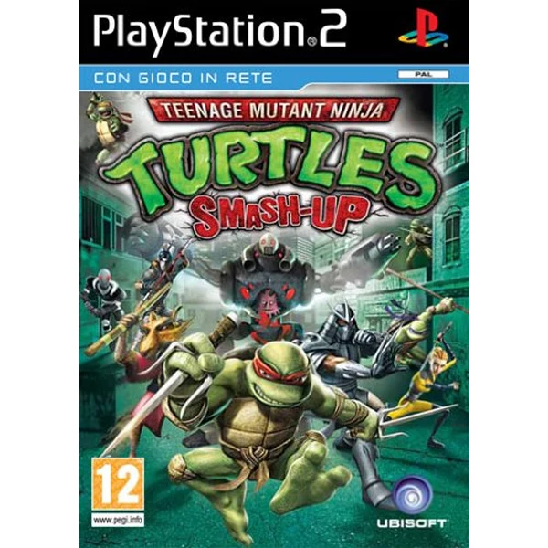 Teenage Mutant Ninja Turtles Smash Up PS2 - Usato