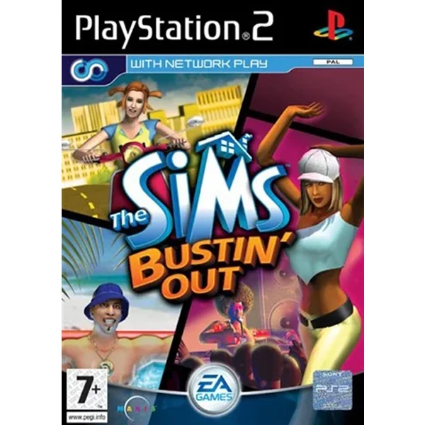 The Sims Bustin Out PS2 Inglese - Usato
