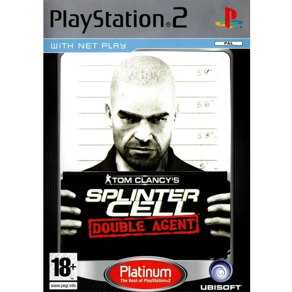 Tom Clancy's Splinter Cell Double Agent PS2 Platinum - Usato