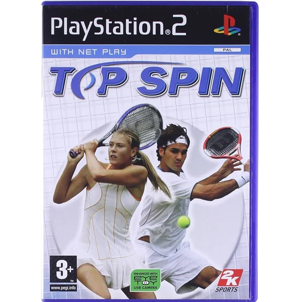 Top Spin PS2 - Usato
