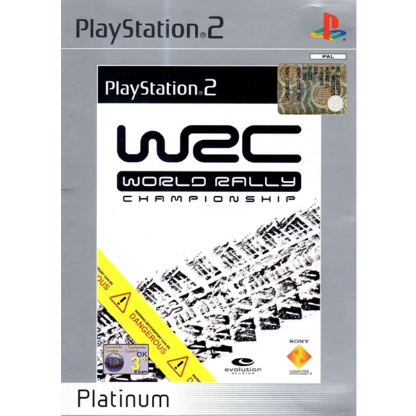 WRC World Rally Championship PS2 Platinum - Usato
