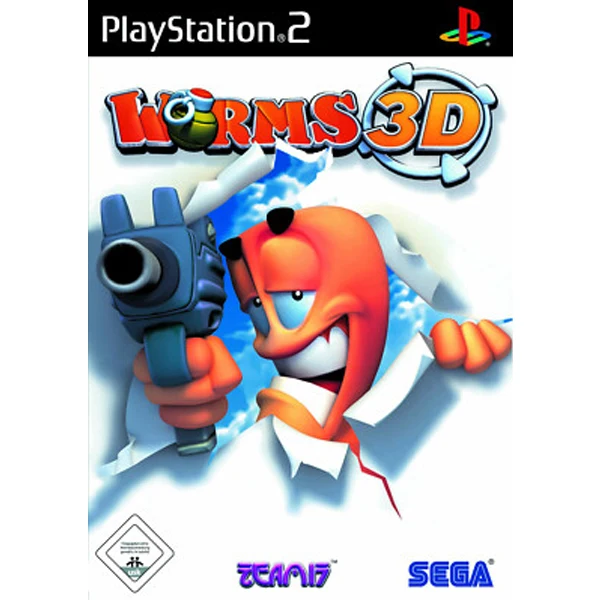 Worms 3D PS2 - Usato
