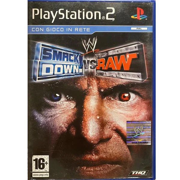 WWE SmackDown Vs Raw PS2 - Usato