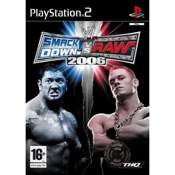 WWE SmackDown Vs Raw 2006 PS2 - Usato