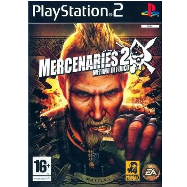 Mercenaries 2 Inferno Di Fuoco PS2 - Usato