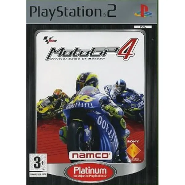 MotoGP 4 PS2 Platinum - Usato