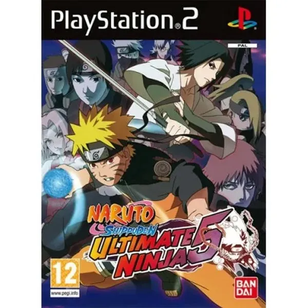 Naruto Shippuden Ultimate Ninja 5 PS2 - Usato