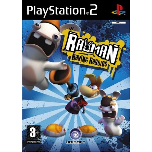 Rayman Raving Rabbids PS2 - Usato
