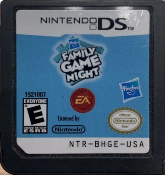 Hasbro Family Game Night - (Game Only) (Nintendo DS)