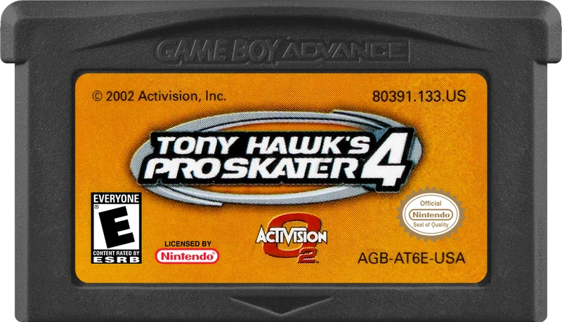 Tony Hawk 4 - (Game Only) (GameBoy Advance)