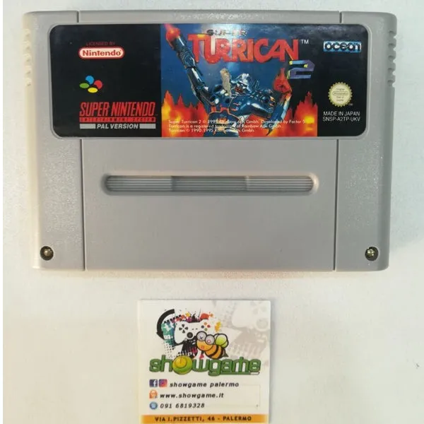 Super Turrican 2 (solo cartuccia) SNES - Usato