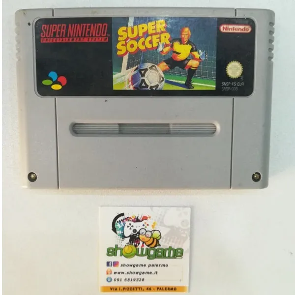 Super Soccer (solo cartuccia) SNES - Usato