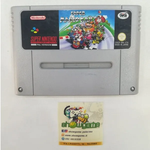 Super Mario Kart (solo cartuccia) SNES - Usato