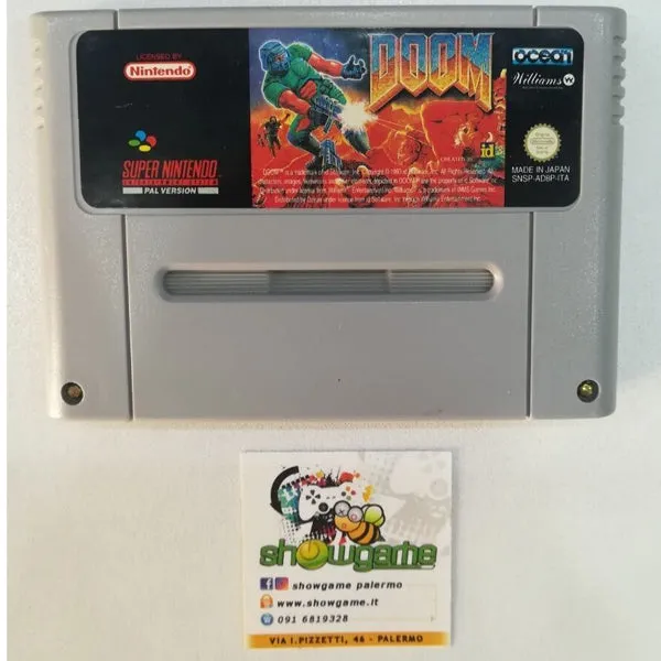 Doom (solo cartuccia) SNES - Usato