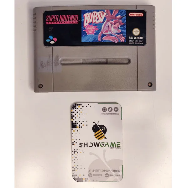 Bubsy (solo cartuccia) SNES - Usato