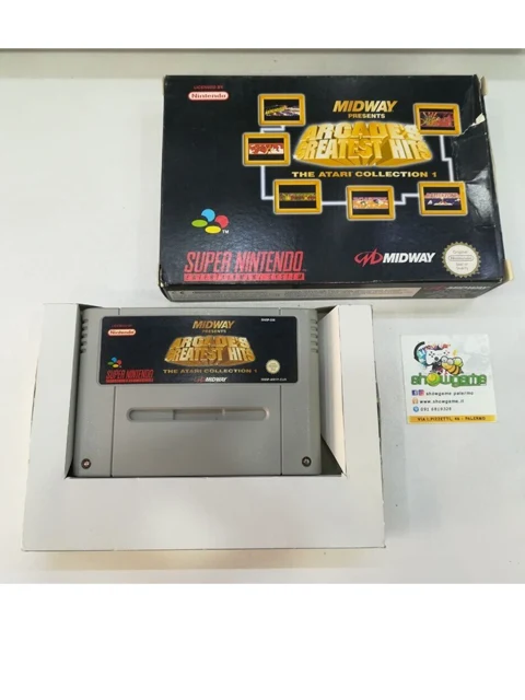 Arcade's Greatest Hits SNES - Usato