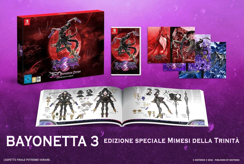 Bayonetta 3 Trinity Masquerade Edition Collector Switch