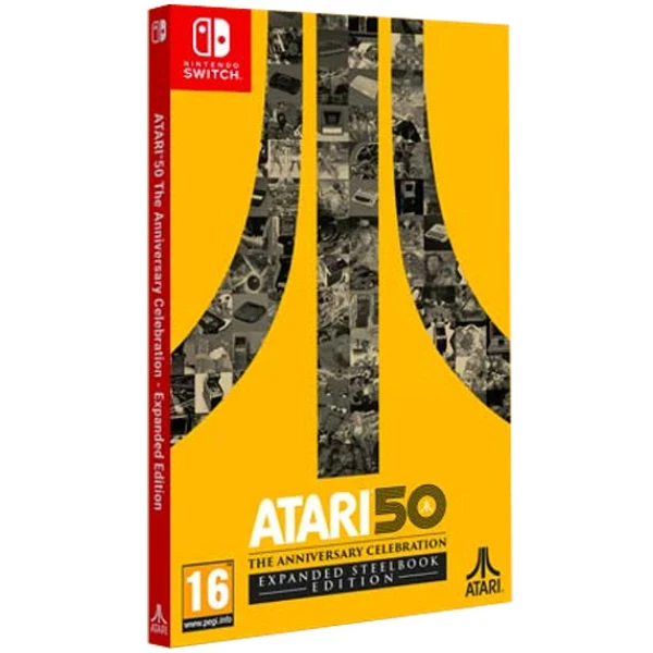 Atari 50 The Anniversary Steelbook Edition Switch