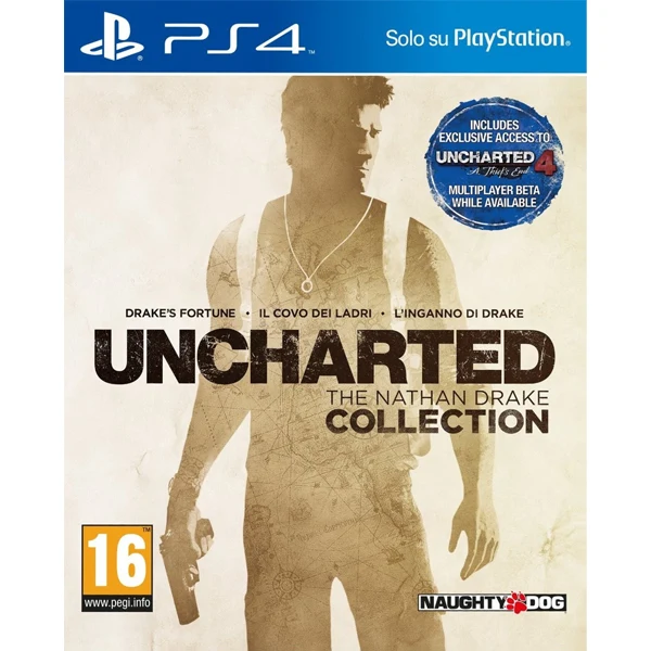Uncharted The Nathan Drake Collection PS4 - Usato