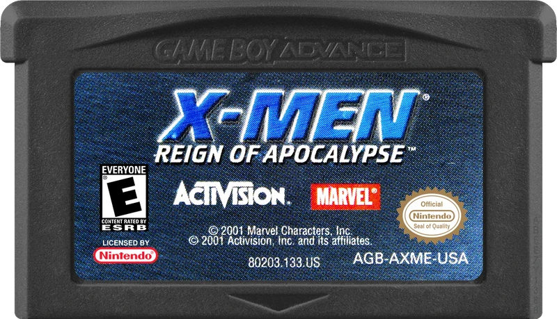 X-men Reign of Apocalypse - (Game Only) (GameBoy Advance)