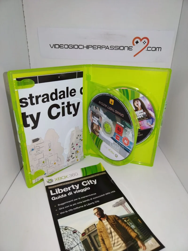 GTA IV L'EDIZIONE COMPLETA XBOX 360 (usato)(versione italiana)