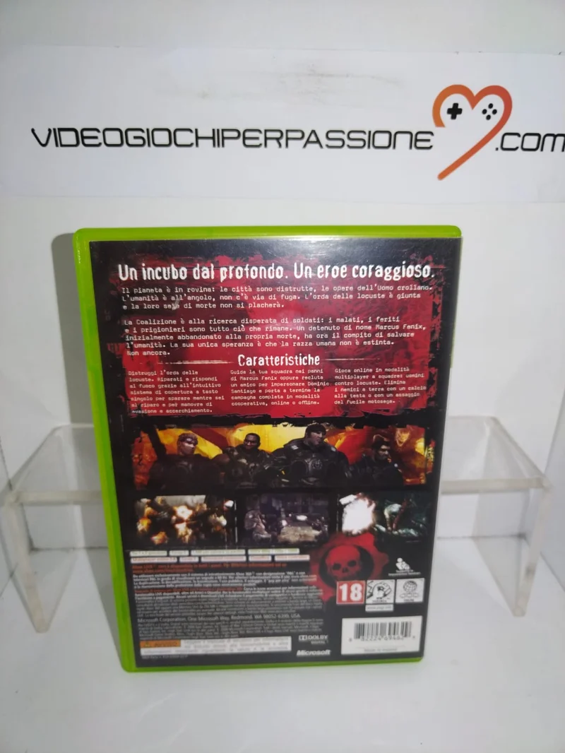 GEARS OF WAR XBOX 360 (usato garantito)(versione italiana)