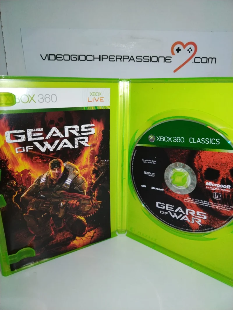 GEARS OF WAR XBOX 360 (usato garantito)(versione italiana)