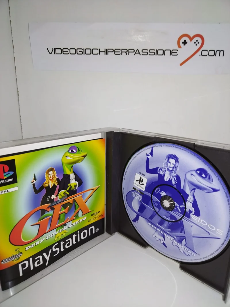 GEX: DEEP COVER GECKO PS1 (usato garantito)(versione italiana)