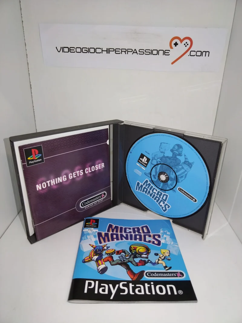 MICRO MANIACS PS1 (usato garantito)(versione italiana)