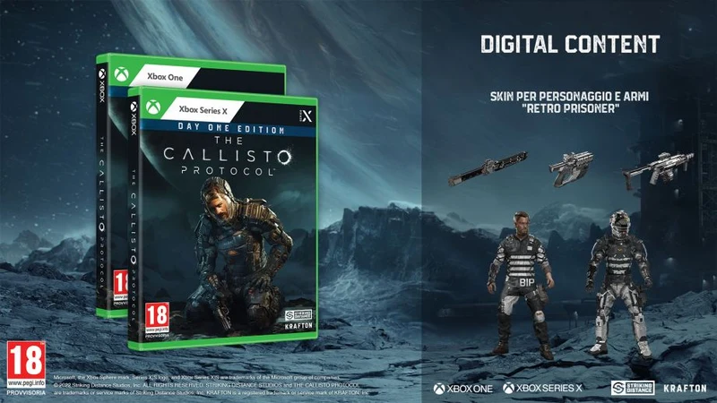 The Callisto Protocol Day One Edition Xbox Serie X Edizione Europea