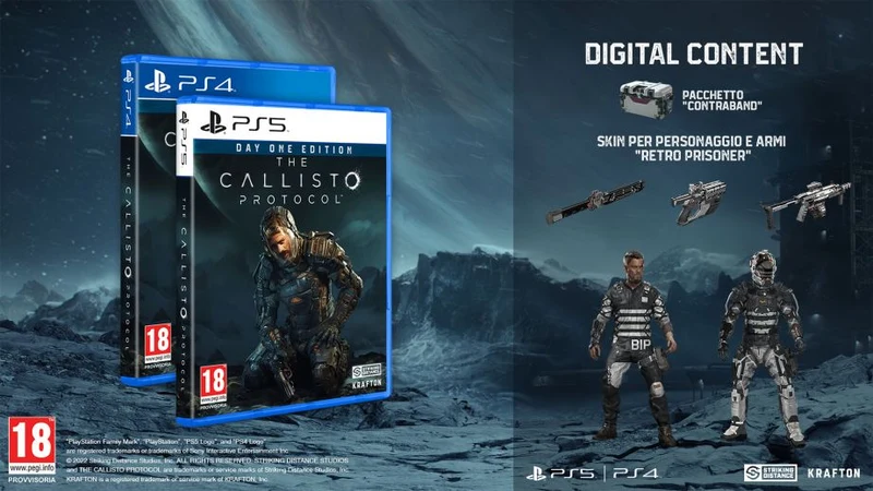 The Callisto Protocol Day One Edition Playstation 5 Edizione Europea