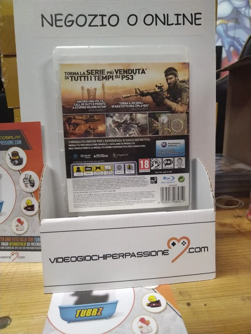 CALL OF DUTY BLACK OPS PS3 (usato garantito)(versione italiana)