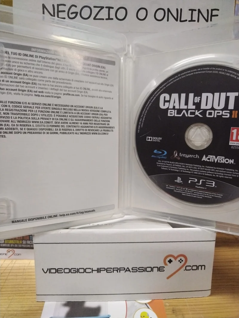 CALL OF DUTY BLACK OPS PS3 (usato garantito)(versione italiana)