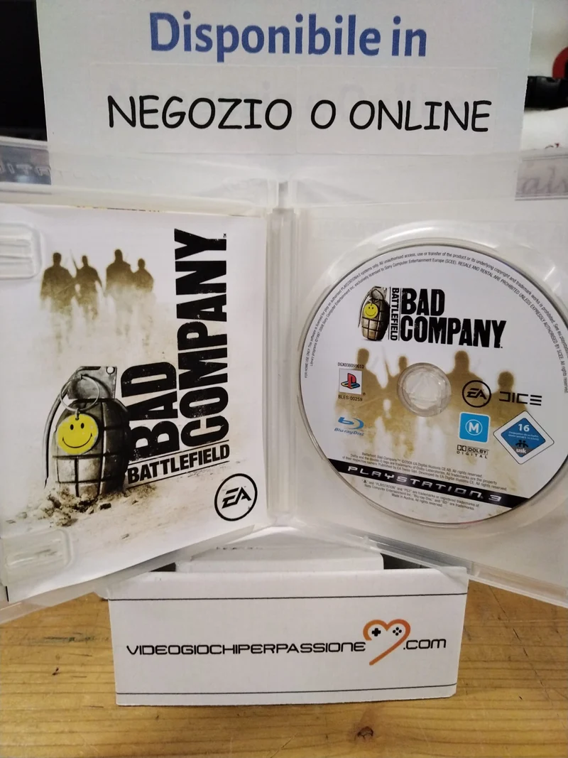 BATTLEFIELD BAD COMPANY PS3 (usato garantito)(versione italiana)