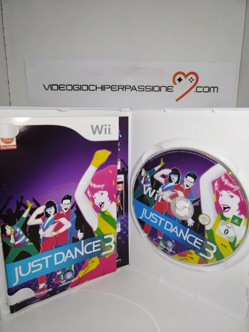JUST DANCE 3 NINTENDO WII (usato garantito)