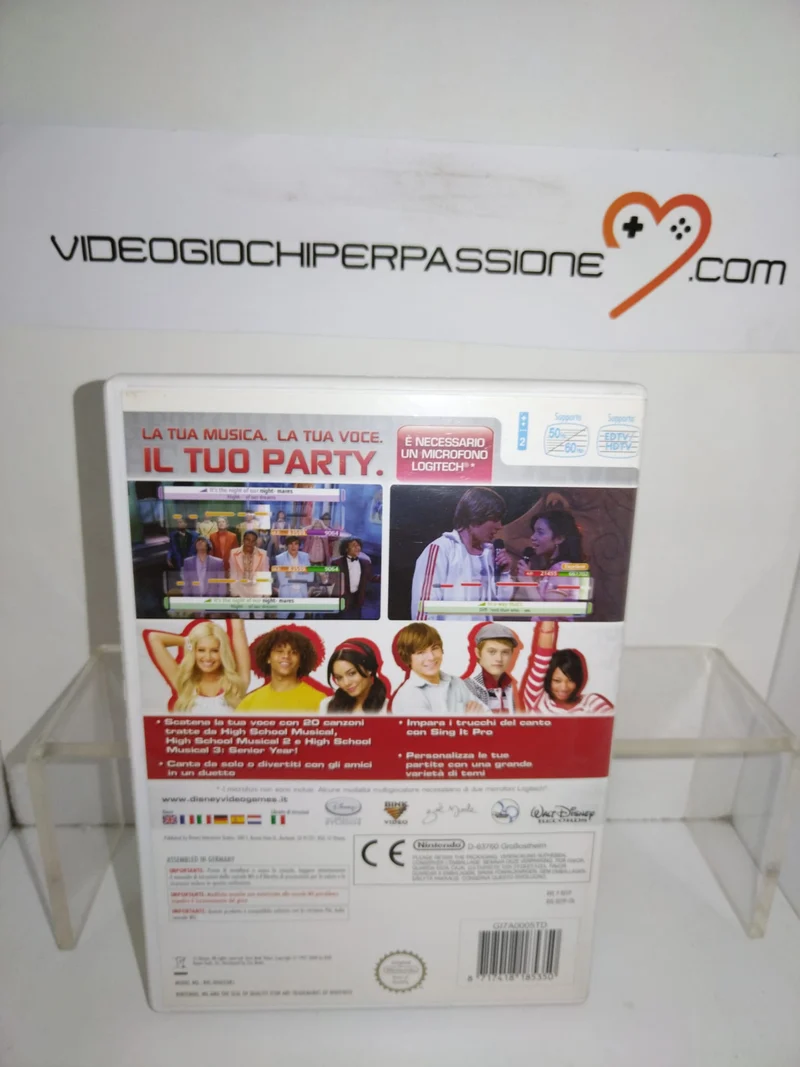 Disney Sing It! High School Musical 3 NINTENDO WII (usato garantito)