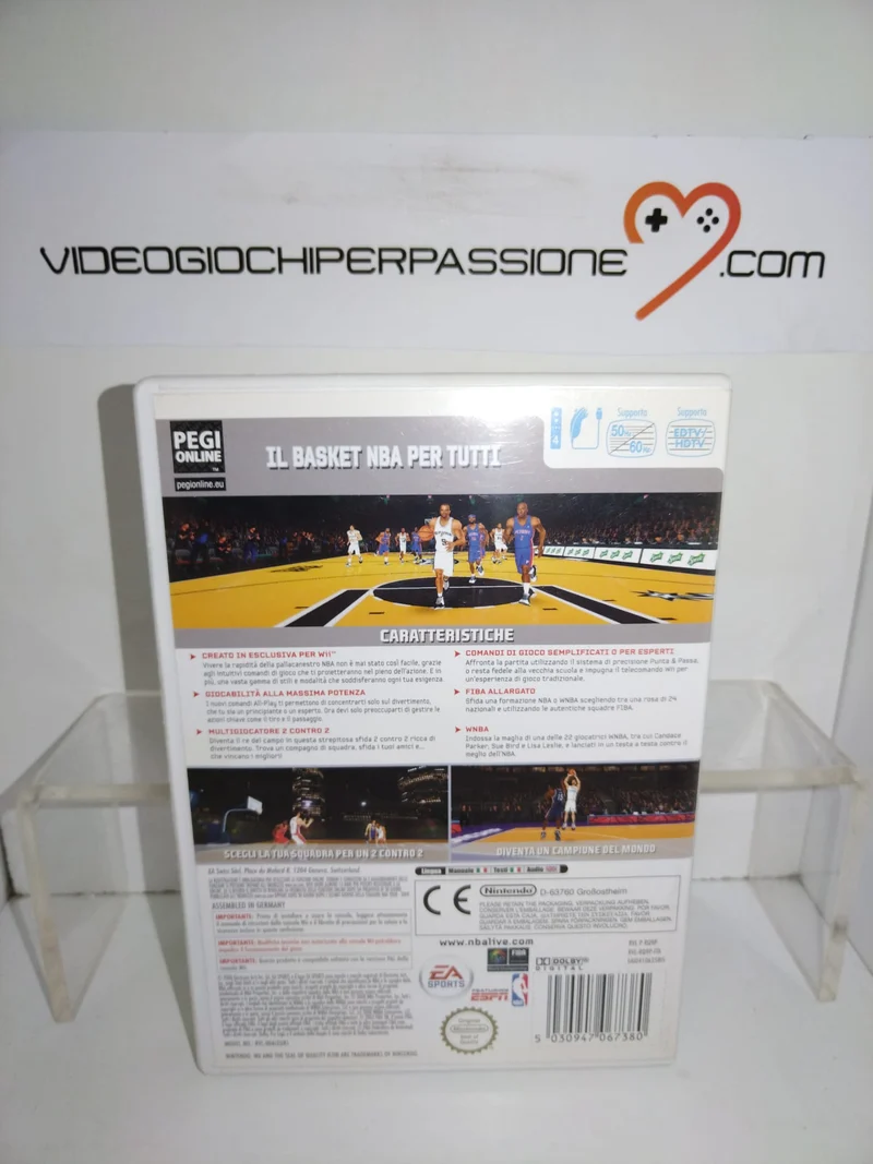 NBA LIVE 09 ALL- PLAY NINTENDO WII (usato garantito)