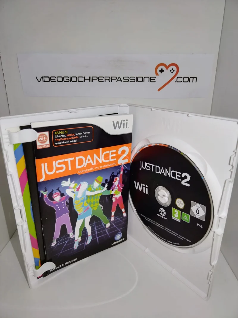 JUST DANCE 2 NINTENDO WII (usato garantito)