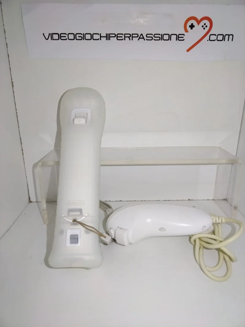 CONTROLLER WII - WII U + NUNCHUCK+ MOTION PLUS -ORIGINALE Nintendo (usato garantito)