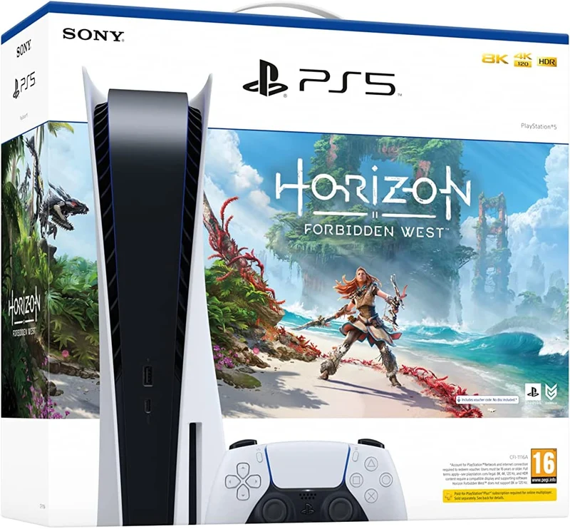 CONSOLE PLAYSTATION 5 Standard + Horizon Forbidden West